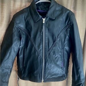 Interstate Leather Women’s Motorcycle Jacket